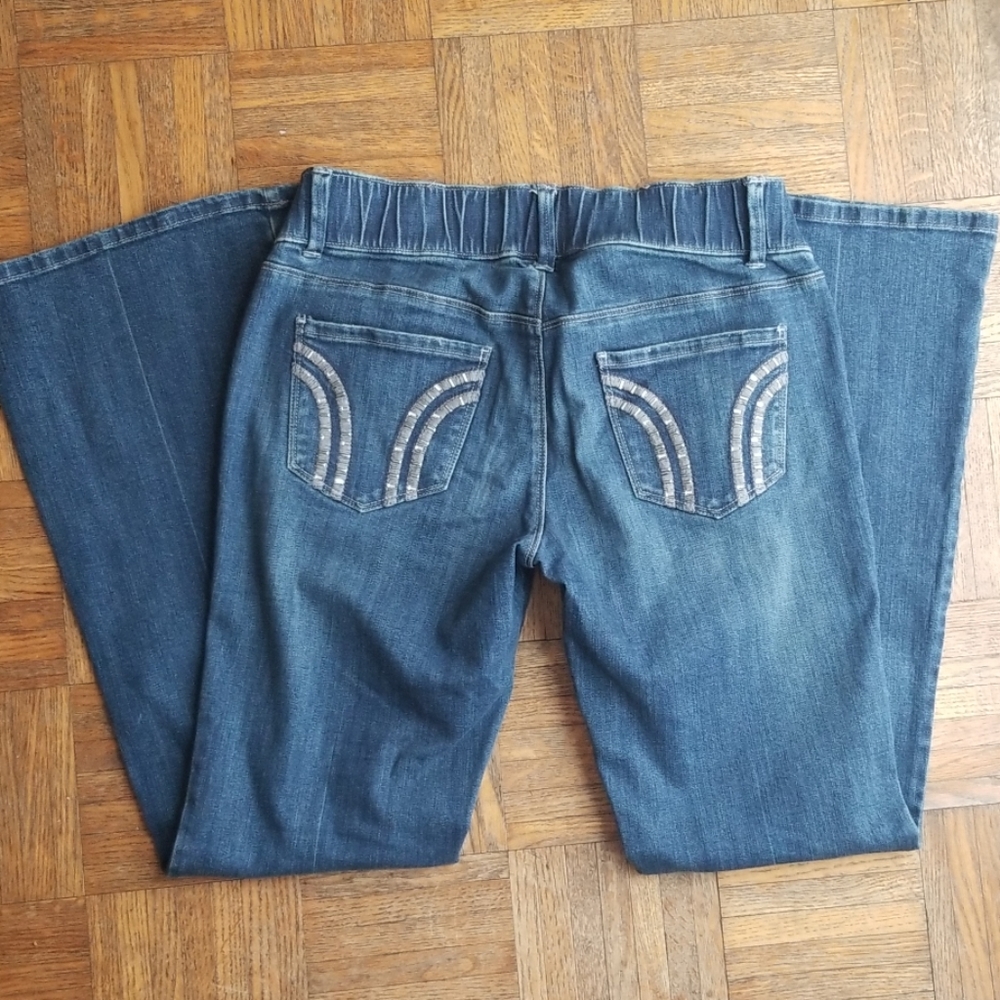 Maternity Sz 2 Denim Pocket Detailing VGUC - Picture 6 of 6
